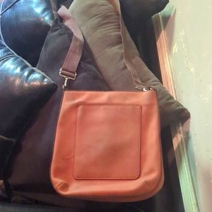 Brown crossbody bag